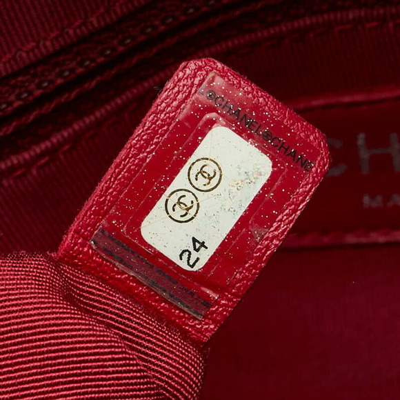 Chanel Gabriel Chain Shoulder Bag Black Felt Leather - Picture 7 of 9